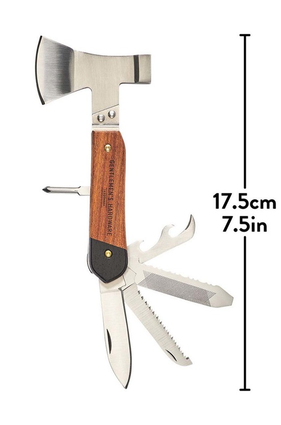 Gentlemen's Hardware multitool z toporkiem 10 w 1 GEN625UK multicolor AA00