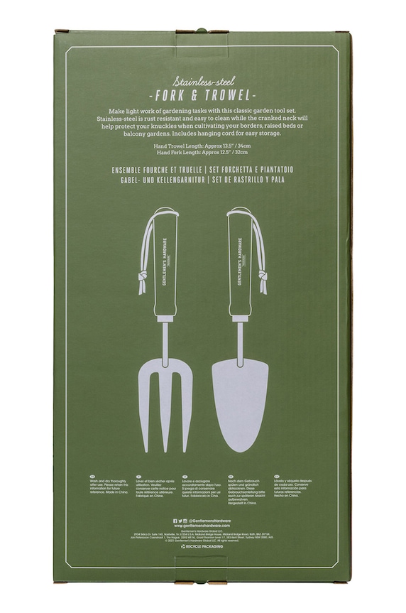 Gentelmen's Hardware σετ κηπουρικής Fork & Trowel GEN651UK πολύχρωμο AA00