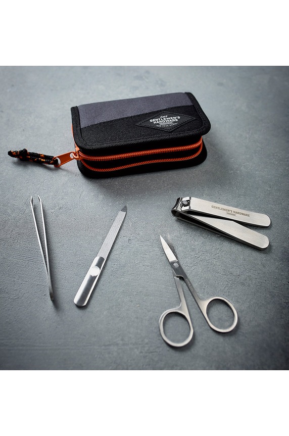 Gentlemen's Hardware Zestaw do manicure GEN365UK szary