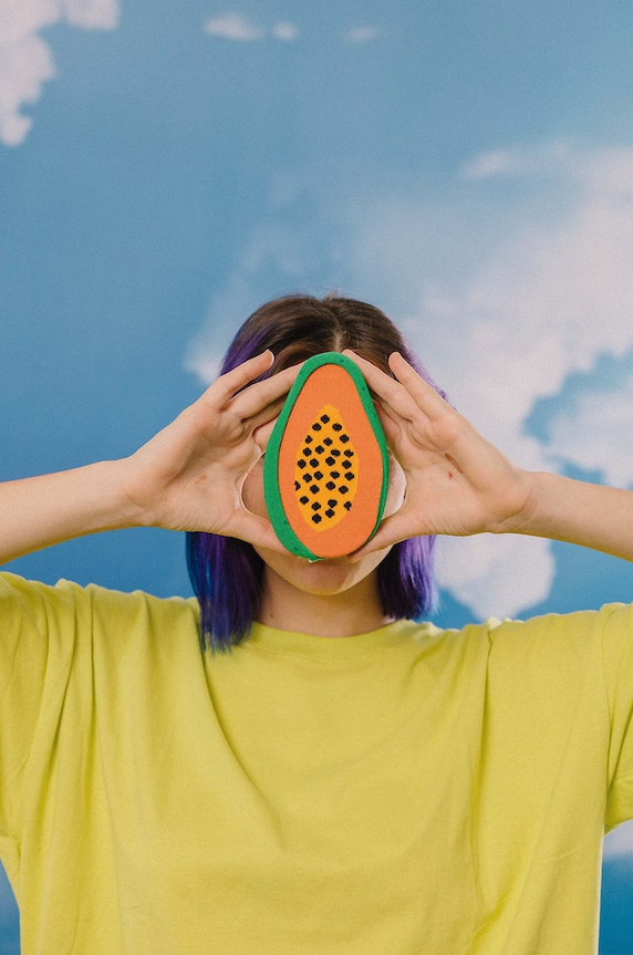 Eat My Socks Ponožky Juicy Papaya EMSNOCFRPA