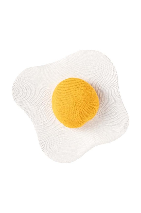Eat My Socks sosete Fried Egg 2-pack bej EMSNCFEGX2