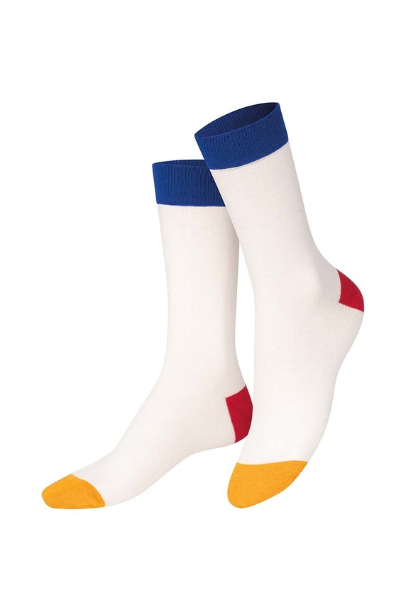 Îmbrăcăminte Eat My Socks sosete Fried Egg 2-pack EMSNCFEGX2 bej