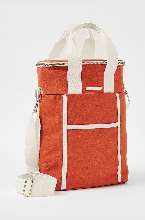 SunnyLife geantă termică Canvas Drinks Bag portocaliu S2DDRKTC