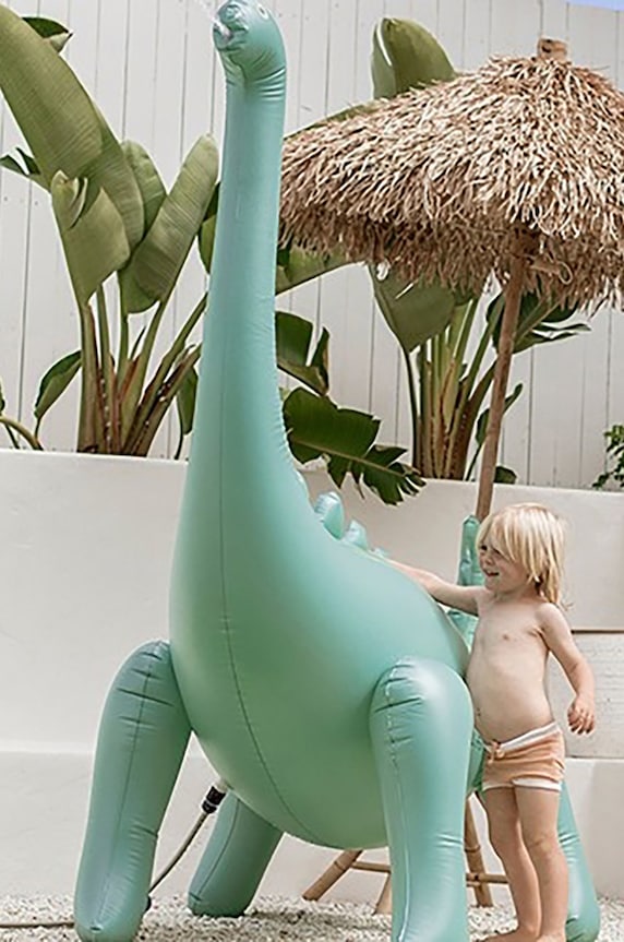 SunnyLife aspersor gonflabil Giant Sprinkler Dino S2PSPGDI verde