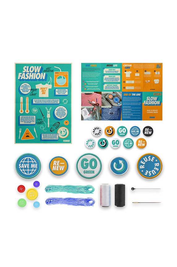 Luckies of London σετ Slow Fashion πολύχρωμο LK.FGSF