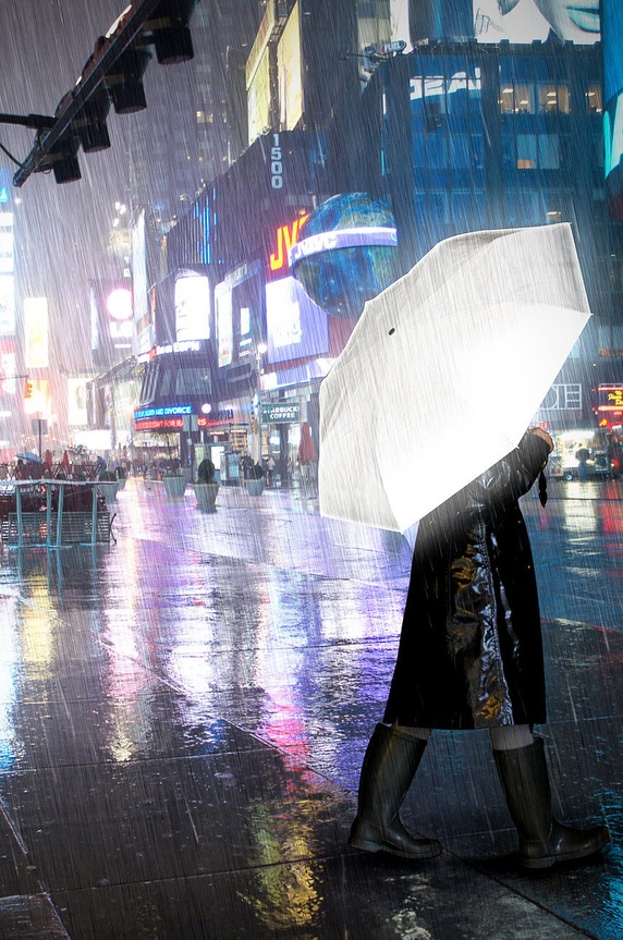 Luckies of London parasol Reflective multicolor SK.UMBRELLAREF1