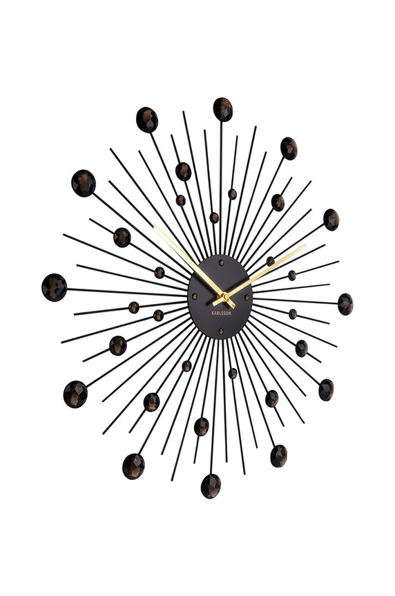 Zidni sat Karlsson KA4859BK siva AA00