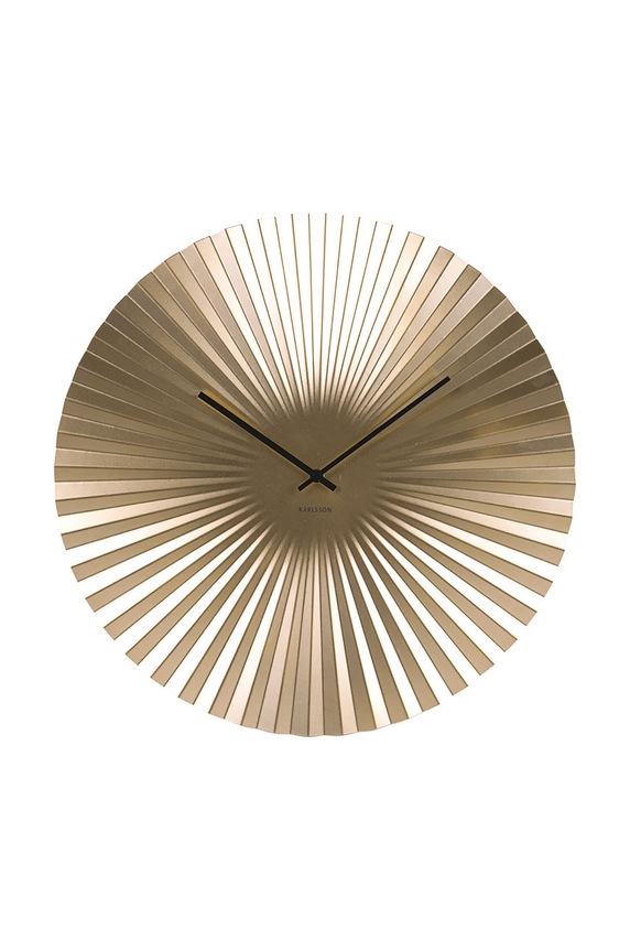 Zidni sat Karlsson zlatna KA5658GD