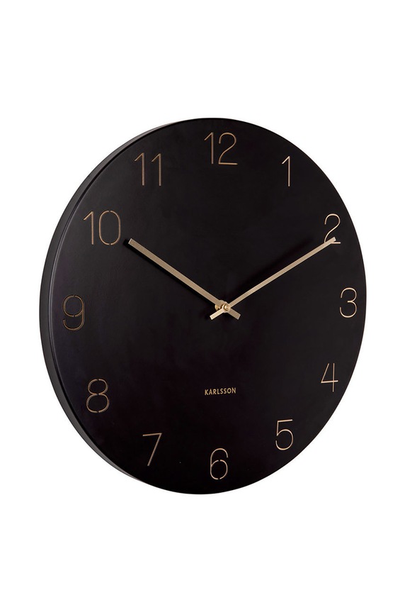 Ρολόι τοίχου Karlsson KA5762BK γκρί AA00