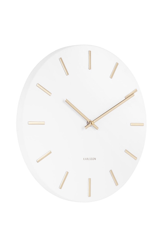 Karlsson ceas de perete KA5821WH alb AA00