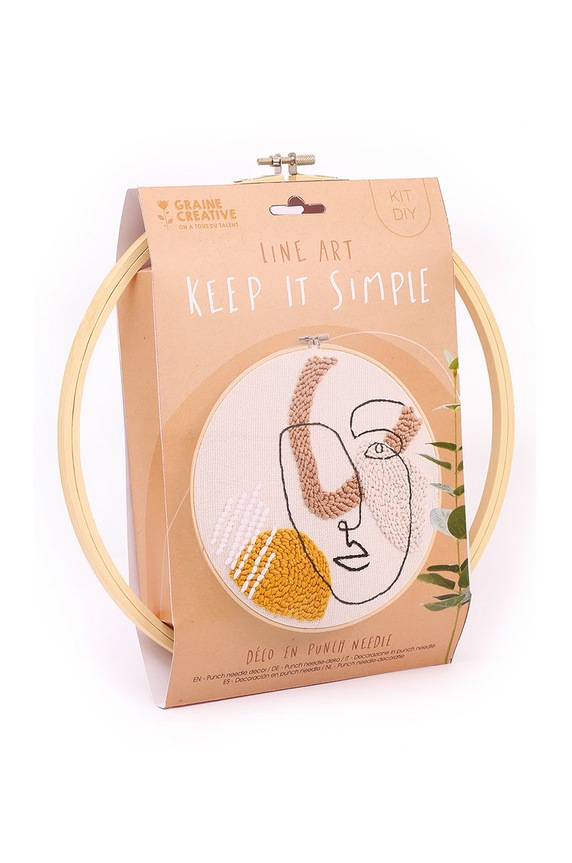 Lifestyle Graine Creative zestaw do haftowania Line Art 420238 multicolor