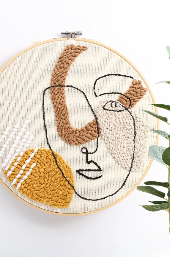 Graine Creative zestaw do haftowania Line Art multicolor 420238