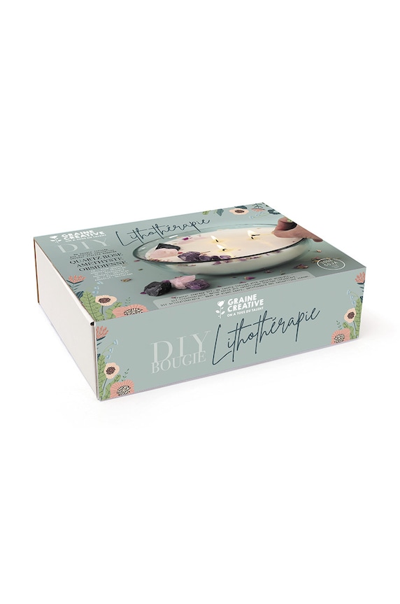 Graine Creative Комплект DIY ароматизирани свещи Lithotherapy Candle XXL 152043. многоцветен