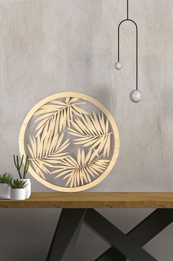 Graine Creative szablon drewniany do dekoracji Foliage 101330 multicolor AA00