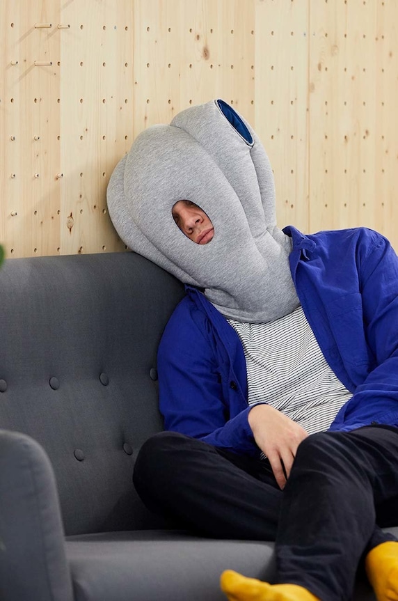 Μαξιλάρι για ύπνο Ostrichpillow Original μπλε OPOX01U