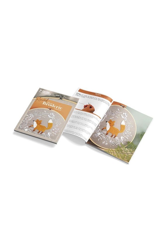 Komplet za vezenje Graine Creative fox embroidery diy kit 420270
