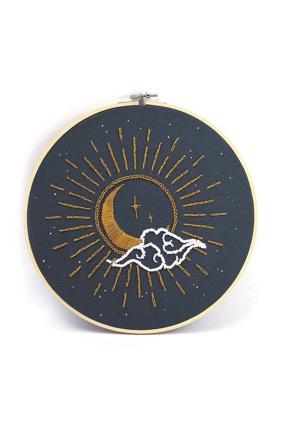 Κιτ κεντήματος Graine Creative celestial embroidery diy kit πολύχρωμο 420273