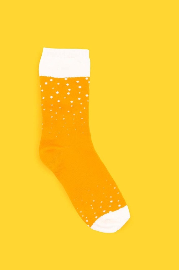 Oblačila Nogavice v pločevinki Luckies of London Lager Beer LK.LUKBSL pisana