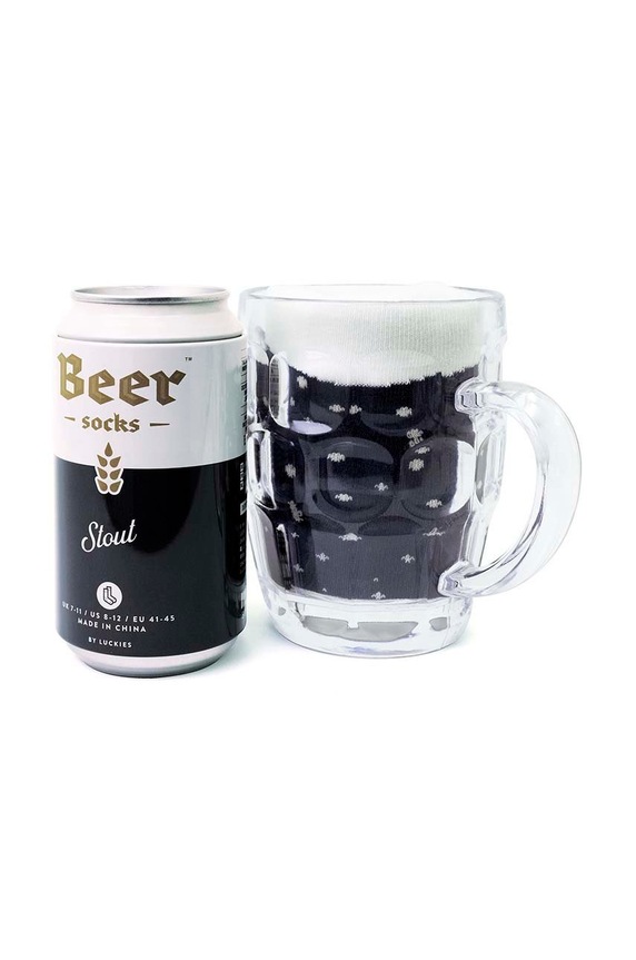 Шкарпетки в бляшанці Luckies of London Stout Beer барвистий LK.LUKBSS
