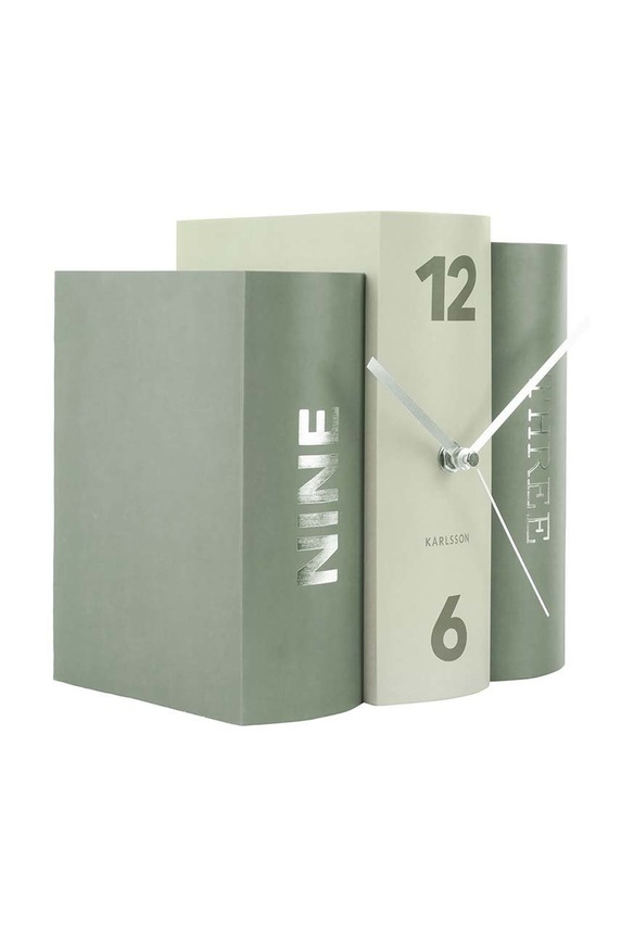 Dnevni boravak i spavaća soba Stolni sat Karlsson KA5756GR šarena