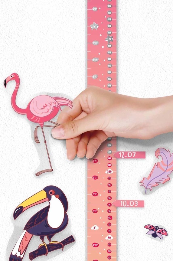 Lifestyle Mjerač visine sa strugalicom 1DEA.me RGpl šarena