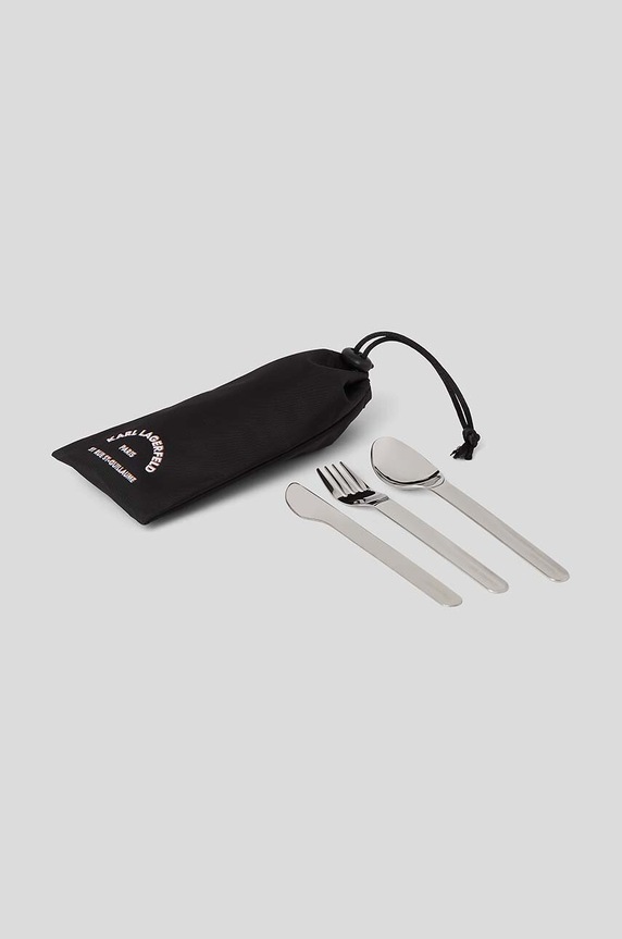 Karl Lagerfeld set de picnic negru 235W4004
