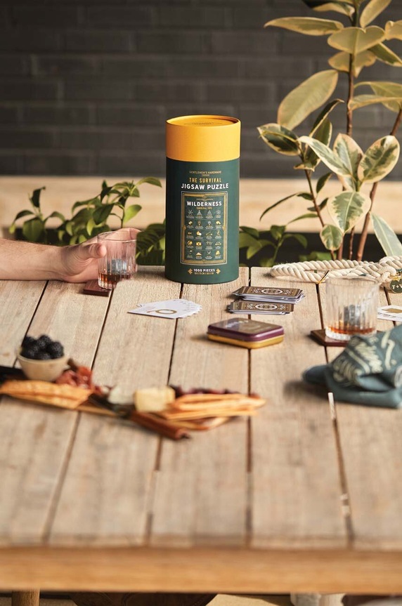 Lifestyle Gentlemen's Hardware puzzle w tubie Survival 1000 szt. GEN672UK multicolor