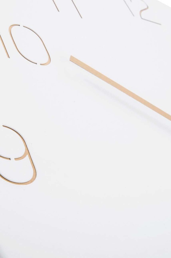 Σαλόνι και υπνοδωμάτιο Ρολόι τοίχου Karlsson Charm Numbers KA5762WH λευκό