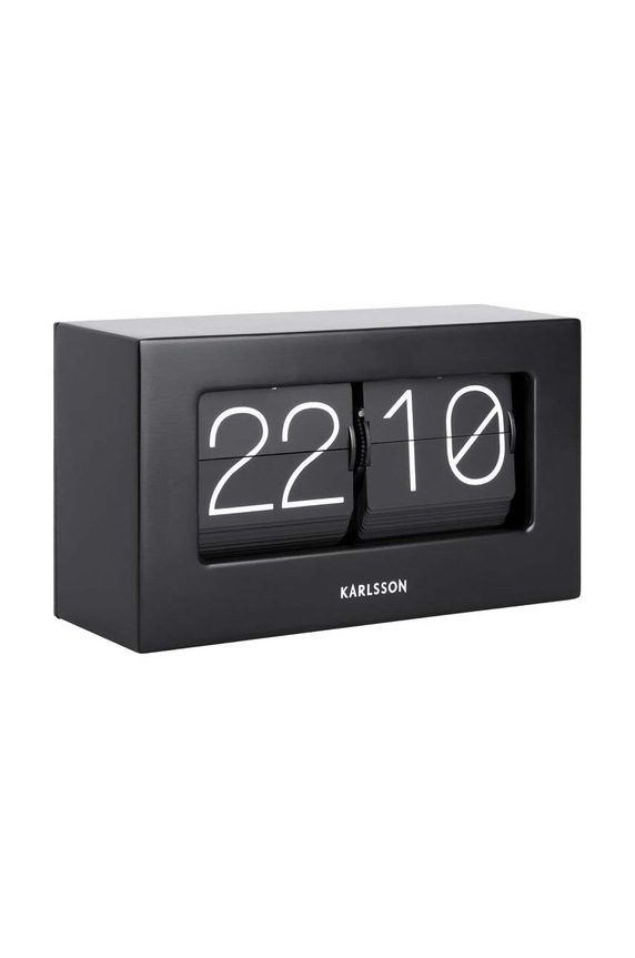 Ρολόι αναστροφής Karlsson Boxed Flip KA5620BK μαύρο AA00