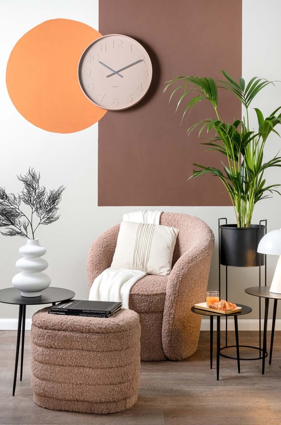 Karlsson zegar ścienny Mr. Brown KA5635SB