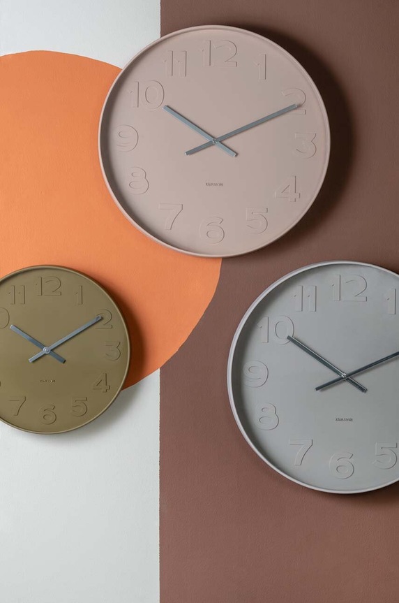 Karlsson zegar ścienny Mr. Brown KA5635SB