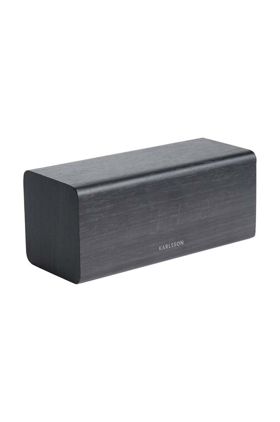 Karlsson budzik LED Block KA5652BK czarny AA00