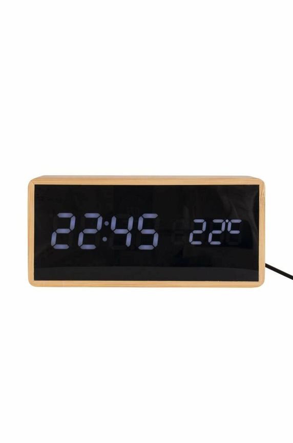 Karlsson budzik LED Tube beżowy KA5724