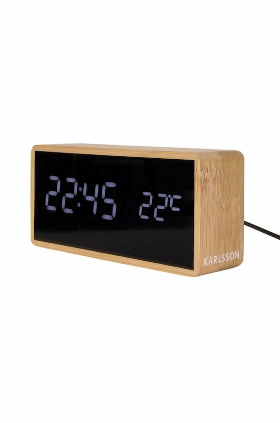 Karlsson budzik LED Tube KA5724 beżowy AA00