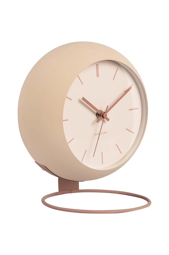 Настолен часовник Karlsson Nirvana Globe KA5858SB кафяв AA00
