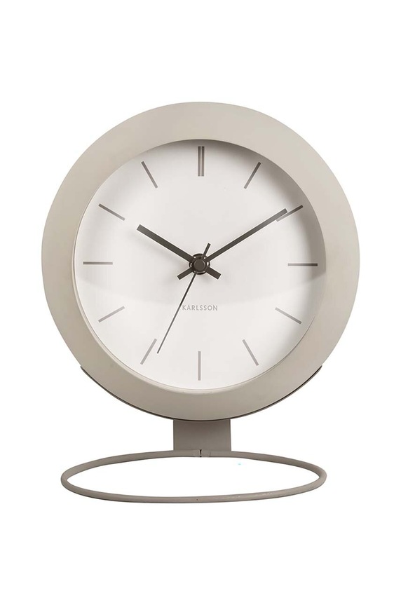Stolni sat Karlsson Nirvana Globe siva KA5858WG