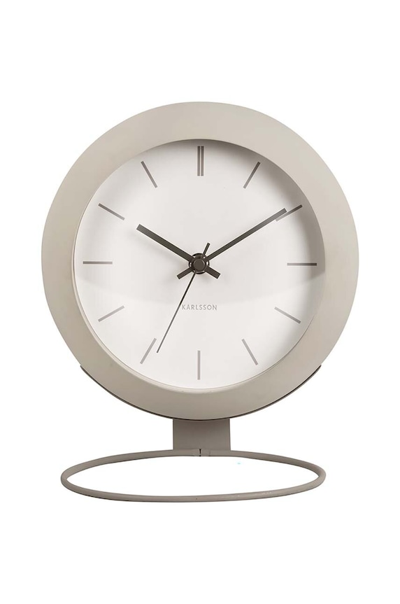 Столовые часы Karlsson Nirvana Globe серый KA5858WG