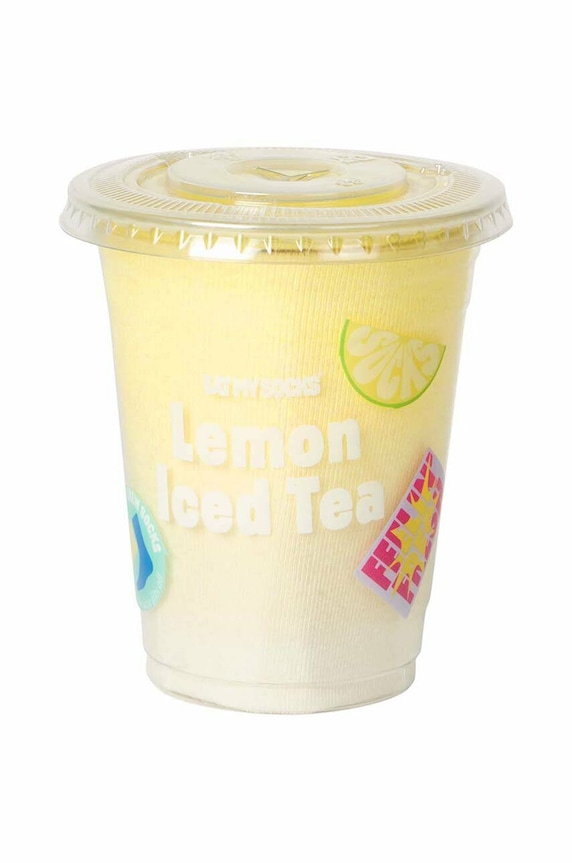 Eat My Socks calzini Iced Tea pacco da 2 giallo EMSNCAITL2