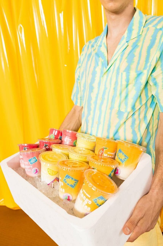 Eat My Socks calzini Iced Tea pacco da 2 EMSNCAITL2