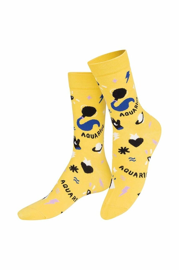 Eat My Socks skarpetki Zodiac Aquarius EMSNCRZOAQ multicolor AA00