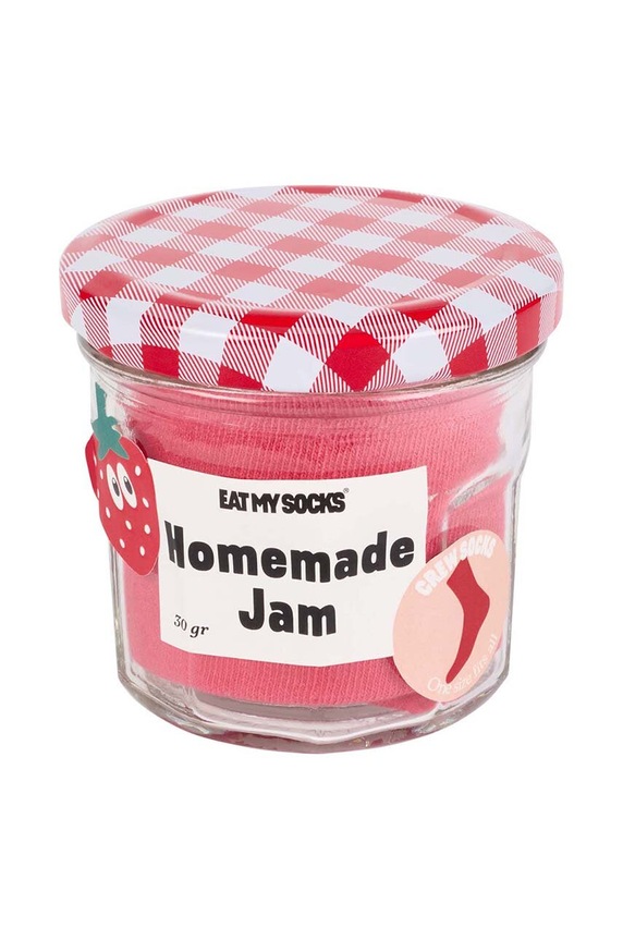 Eat My Socks skarpetki Homemade Jam czerwony EMSNCHOJST