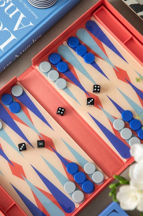 Igra Printworks Classic Art of Backgammon šarena PW00544