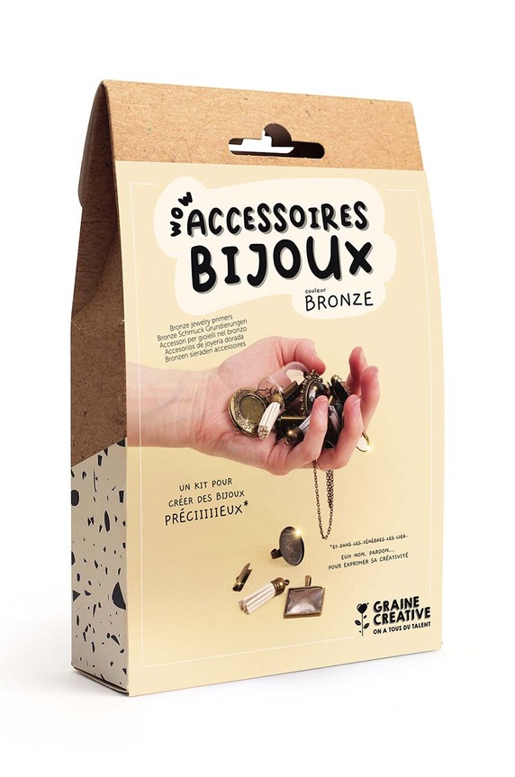 Súprava na výrobu šperkov Graine Creative Coffret Apprets Bijoux viacfarebná 820035