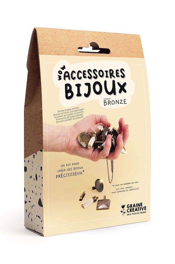 Súprava na výrobu šperkov Graine Creative Coffret Apprets Bijoux viacfarebná 820035