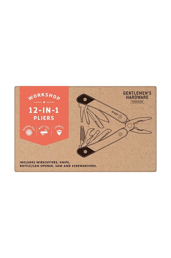 Gentlemen's Hardware multitool Plier 12 w 1 multicolor GEN627UK