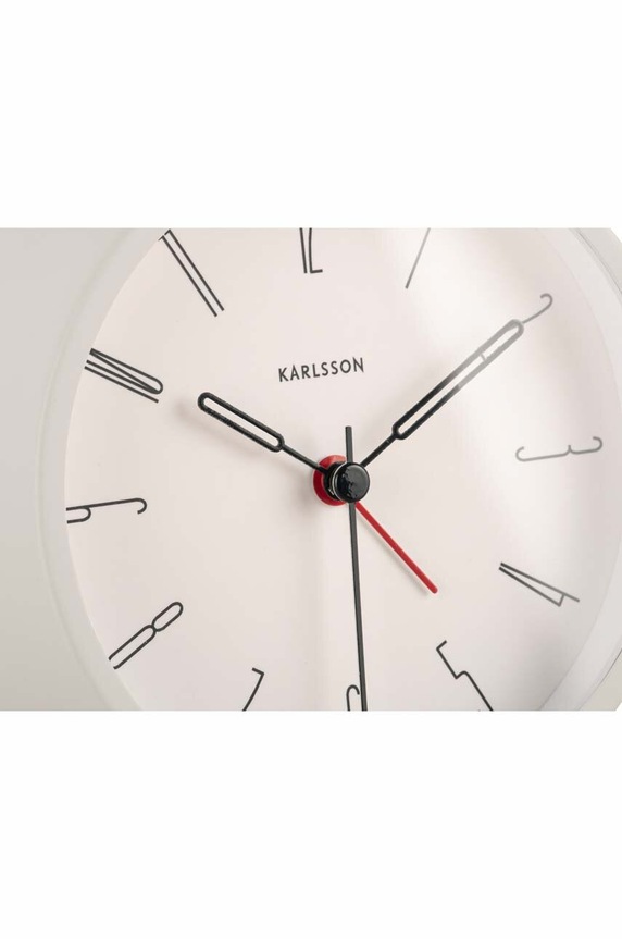 Гостиная и спальня Будильник Karlsson KA5915WH белый