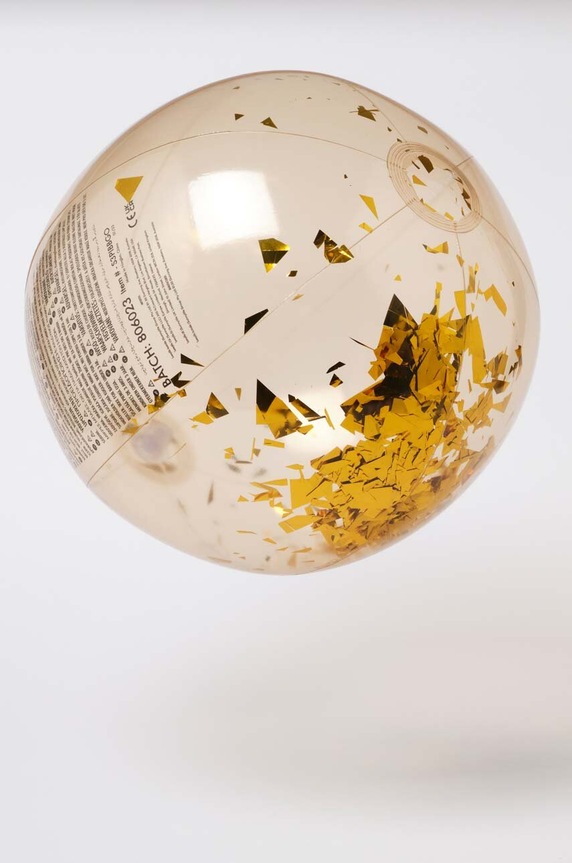 SunnyLife piłka plażowa Disco Gold S3PIBBGO żółty AA00