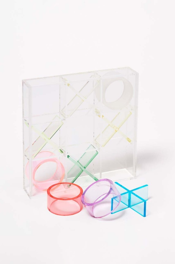 SunnyLife gra Lucite Tic Tac Toe Aurora S35LTICT multicolor AA00