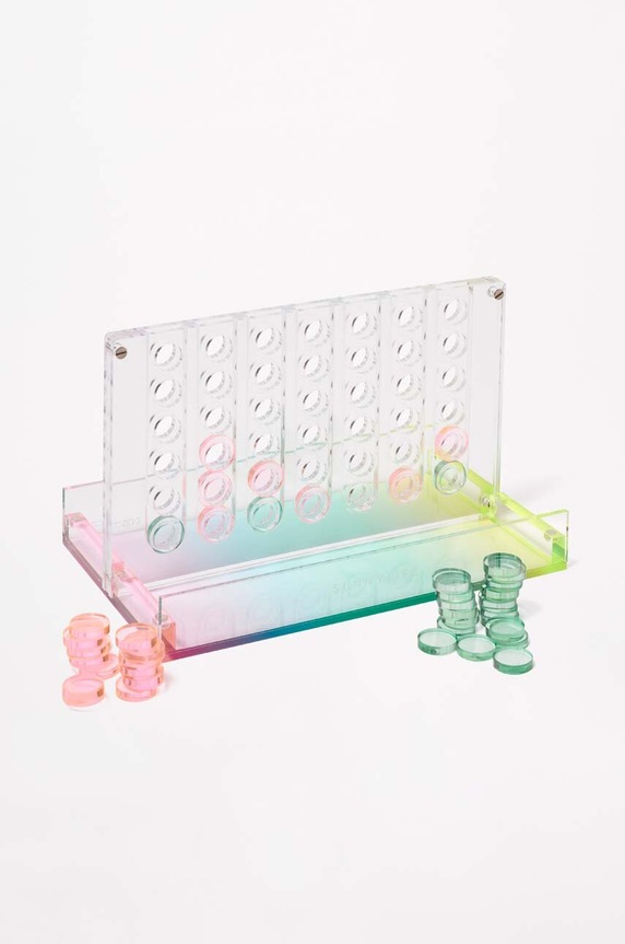 SunnyLife gra Mini Lucite 4 In A Row Aurora multicolor S35LMROW
