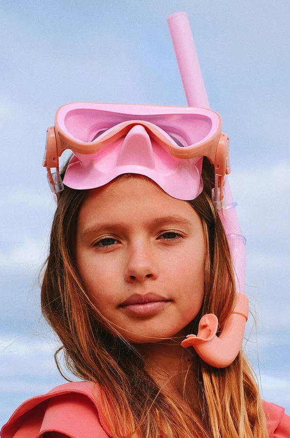 Κιτ καταδύσεων για παιδιά SunnyLife Sea Seeker Ocean 3-pack S3VDSMOT ροζ